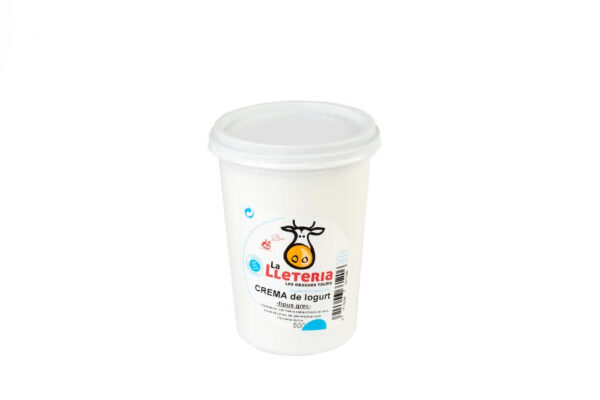 Crema de iogurt tipus grec 500ml - La Lleteria