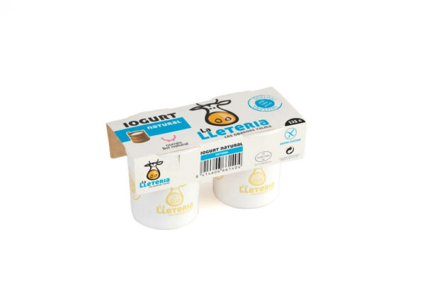 Iogurt natural (pack 2 unitats) - La Lleteria