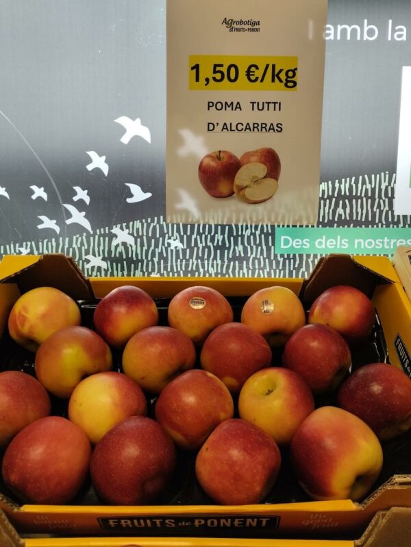Poma vermella Tutti - Fruits de Ponent